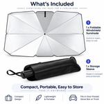 Foldable Car Windshield Sunshade