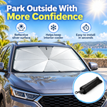 Foldable Car Windshield Sunshade