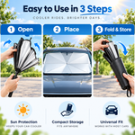 Foldable Car Windshield Sunshade