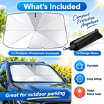 Foldable Car Windshield Sunshade
